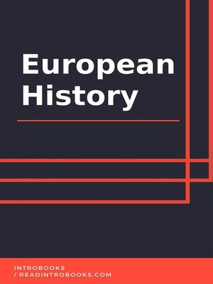 cover image of European History